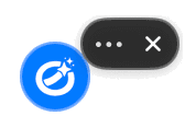 CueDraft button beside selected text